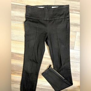 Pilcro and the Letterpress Anthropologie Black Pants‎ with Zipper